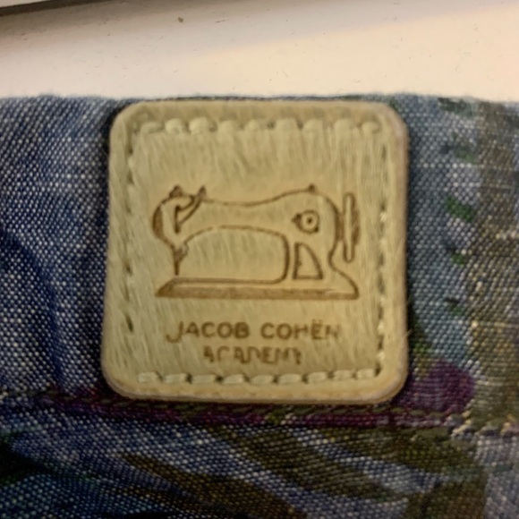 Jacob Cohen Academy Floral Print Trousers -32 - Picture 6 of 11